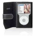Belkin Leather Folio For iPod classic - Leather - Black