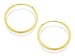 9ct Gold Hoop Earrings