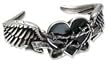 Black Romance Bangle - Alchemy Gothic Bracelet