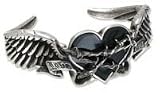 Black Romance Bangle - Alchemy Gothic Bracelet