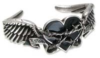 Black Romance Bangle - Alchemy Gothic Bracelet