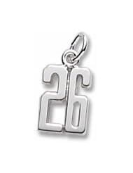 Number 26 Charm