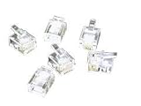 Cables to Go - Phone connector - RJ-11 (M) - clear (pack of 25 )
