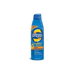 Coppertone Continuous Sunblock Spray, Sport SPF70+ 6 fl oz (177 ml)