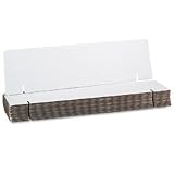 (Price/CT)Singled Walled Presentation Board,36x9-1/2,24/CT,White
