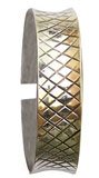 Womens Costume Jewelry Cuff Bracelet Sterling Silver in Adjustible Indian-Style Adjustable Size
