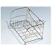 Hoffmaster BSK2111 Gold Guest Towel Holder, 9-1/4" Length x 5" Width x 4-3/4" Height