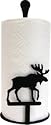 Moose Counter / Table Top Standing Paper Towel Holder/Rack - Wrought Iron