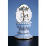 Blue Gemstone Carousel 65 mm - Water Globe
