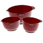 KitchenAid Set of 3 Non-Slip Mixing Bowls