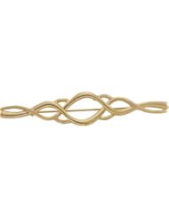 Brooch 14K Yellow Gold 80.00X16.00 mm