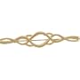 80.00X16.00 Mm 14K Yellow Gold Brooch