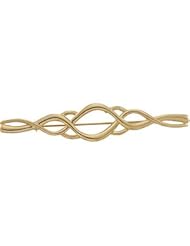 14K Yellow Gold 80.00X16.00 mm Brooch