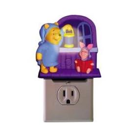 Classic Pooh Night-Light with Cover