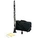 Maxam Clarinet Mouthpiece Cleaning Cloth Reed Cover Hard Case Included Nickel Plated Keys