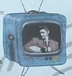 Elvis T.V. Bank Blue