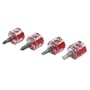 Wilmar W80004 4 Piece Mini Stubby Screwdriver Set