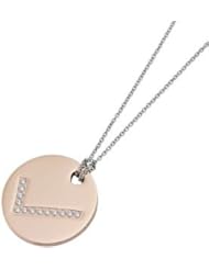 Amalfiâ"¢ Stainless Steel Checked Necklace Pendant