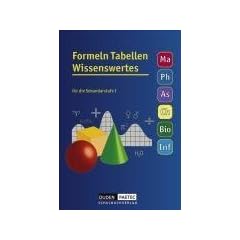 Formeln Tabellen Wissenswertes - Mathematik - Physik - Astronomie - Chemie - Biologie - Informatik: Formelsammlung: Kartoniert: Formelsammlung 5.-10. Schuljahr