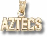 San Diego State Aztecs Small Aztecs Pendant - 10KT Gold Jewelry