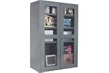 Heavy Duty Clear View Cabinet 36 X 18 X 48