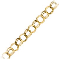 14kt. Yellow Gold, 8 6.2mm Charm Bracelet by Fred Meyer Jewelers