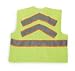 Condor 1YAL8 Safety Vest, Class 2, Med, Chevron, Lime