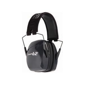 Leightning L2F folding earmuff in retail blister display
