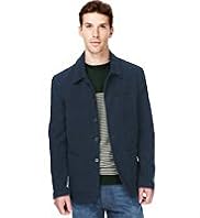 Autograph Pure Cotton Moleskin Blazer