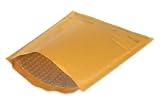#0 6" x 10" Economy Heat Seal Kraft Bubble Mailers (B853)