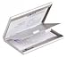 DURABLE Visitenkarten-Spender Business Card Box duo metallic silber Art.-No. 12813355