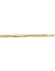 6mm 14k Light Curb ID Bracelet 8"