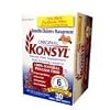 Konsyl Laxative Sugar Free Natural Fiber Supplements Powder Packets - 30 Single Dose Packets