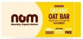 Nom Foods Organic Banana Bar 52g (Case of 12)