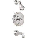 California Faucets Pressure Balance Tub shower Set Satin Gold PVD 63 PBTS SN