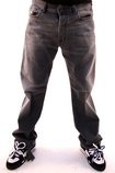QURATT SANDED BLK DENIM JEAN