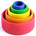 Wooden Stacking Cups