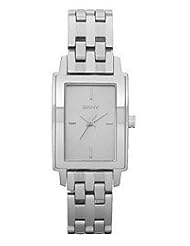 DKNY Steel Bracelet Silver-Tone Dial Womens Watch #NY8491