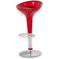 Click here to buy Modern Bar Stool - Red (Red) (18H x 17.25W x 22D) by Stacks and Stacks.