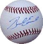 Brad Eldred autographed Baseball