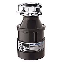 InSinkErator Badger 1, 1/3 HP with Power Cord Food Waste Disposer