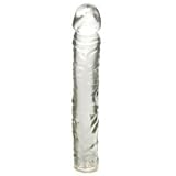 Doc Johnson Crystal Jellies 10 Inch Clear Dildo