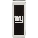 Stainless Steel 57.50MM X 19.75MM New York Giants Team Name & Logo Money Clip