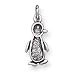 Sterling Silver Filigree Penguin Charm