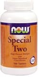 Special Two 180 Tabs ( Multi-Vitamins with Green Superfoods ) NOW Foods