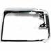 Left Driver Side Chrome Headlight Bezel Door 1992-1996 Ford Pickup Truck Bronco