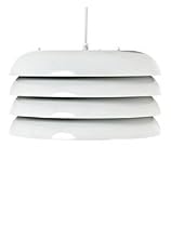 Present Time Leitmotiv Pendant Lamp Retro Tower White Metal