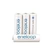SANYO Eneloop 4 Pack AA NiMH Pre-Charged Rechargeable Batteries [Hassle Free Packaging]