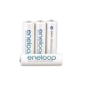 SANYO Eneloop 4 Pack AA NiMH Pre-Charged Rechargeable Batteries [Hassle Free Packaging]