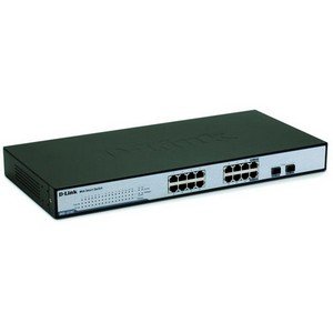 Web Smart 16PORT Gigabit Switch with 2PORT Combo Sfp for Ge